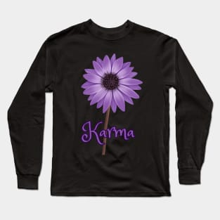 Karma Long Sleeve T-Shirt